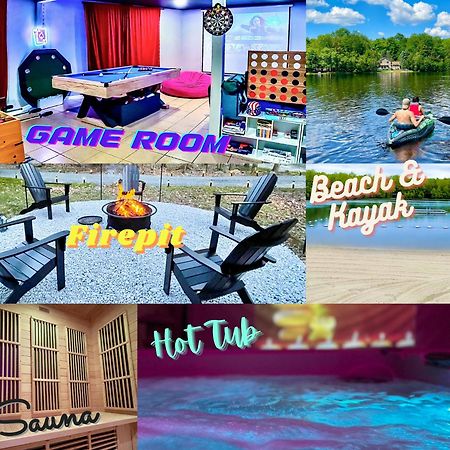 Zen Spa Oasis Retreat Sauna/Hotub/Firepit/Fun/Gameroom Blakeslee Exterior foto